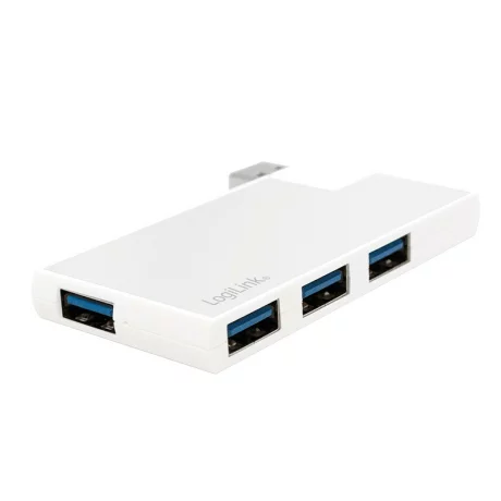 Hub Extern Logilink, Conectare Prin Usb 3.0, Alb, Ua0303