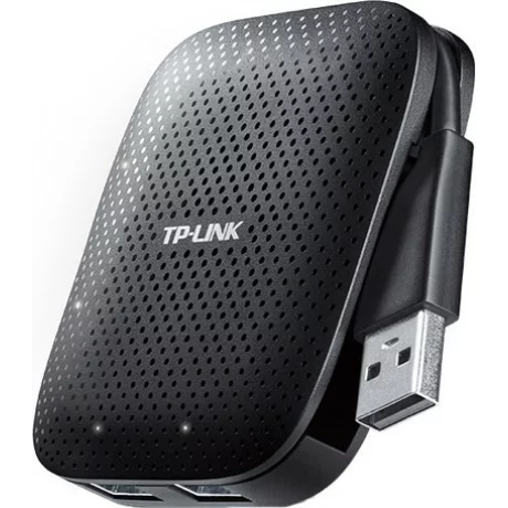 HUB extern TP-LINK, porturi USB: USB 3.0 x 4, conectare prin USB 3.0, cablu, negru UH400