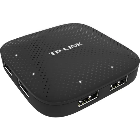 HUB extern TP-LINK, porturi USB: USB 3.0 x 4, conectare prin USB 3.0, cablu, negru UH400