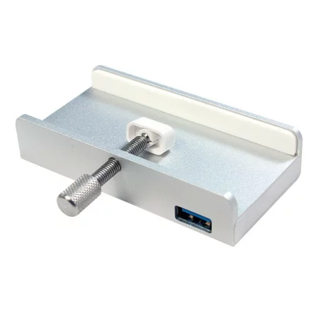 HUB USB 3.0 extern LOGILINK, 4*USB, iMac design, aluminiu, silver, UA0300