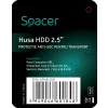 HUSA SPACER, pt HDD, buzunar intern plasa, negru, &quot;SPHD-001&quot;