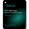 HUSA SPACER, pt HDD, buzunar intern plasa, negru, &quot;SPHD-001&quot;