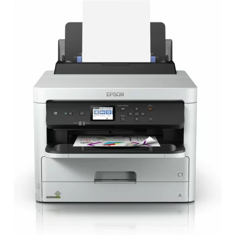 Imprimanta Inkjet Color Epson WF-C5210DW, A4, Functii: Impr., Viteza de Printare Monocrom: 24 ppm, Viteza de printare color: 24 ppm, Conectivitate:USB|Retea|WiFi, Duplex:Da, ADF:Nu(incl.TV 21RON) &quot;C11CG06401&quot;