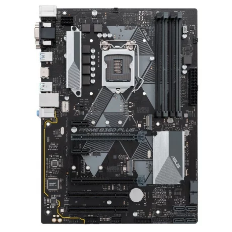 PLACA de BAZA ASUS PRIME B360-PLUS/CSM, skt LGA 1151, Intel B360, ATX, slot RAM 4 x DDR4, max 64 GB, 6x S-ATA 3, 2x M.2, 2x PCI-E, PCI-E3.0x16 x 1, PCI-E3.0x4 x 1, LAN 1000 Mbps, HDMI, DVI, VGA, 7.1, &quot;PRIME B360-PLUS/CSM&quot;