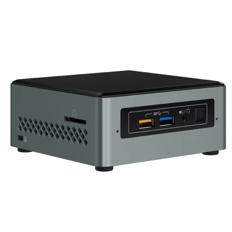 NUC Intel Arches Canyon, Ultra Compact Form Factor, Celeron J3455, 2 GB RAM, HDD SSD 32 GB, video integrata, Windows 10 Home, &quot;BOXNUC6CAYSAJ&quot;