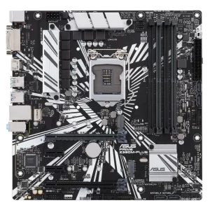 PLACA de BAZA ASUS PRIME Z390M-PLUS, skt LGA 1151, Intel Z390, mATX, slot RAM 4 x DDR4, max 64 GB, 4x S-ATA 3, 2x M.2, 2x PCI-E, PCI-E3.0x16 x 1, PCI-E3.0x4 x 1, LAN 1000 Mbps, HDMI, DVI, 7.1, &quot;PRIME Z390M-PLUS&quot;