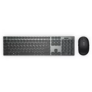 KIt TASTATURA si Mouse Dell, &quot;KM717&quot;, wireless, 104 taste format standard, mouse 1600dpi, 3/1 butoane, negru, &quot;580-AFQE&quot; (include TV 0.75 lei)