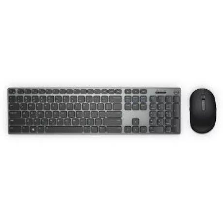 KIt TASTATURA si Mouse Dell, &quot;KM717&quot;, wireless, 104 taste format standard, mouse 1600dpi, 3/1 butoane, negru, &quot;580-AFQE&quot; (include TV 0.75 lei)