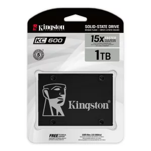 SSD KINGSTON, KC600, 1 TB, 2.5 inch, S-ATA 3, 3D TLC Nand, R/W: 555/520 MB/s, &quot;SKC600/1024G&quot;