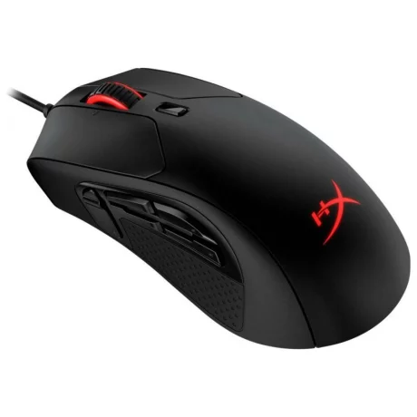 MOUSE KINGSTON - gaming, &quot;HYPERX Pulsefire Raid&quot; , cu fir, optic, USB, 16000 dpi, 11/1, iluminare, butoane programabile, negru / rosu, &quot;HX-MC005B&quot;, (include TV 0.15 lei)