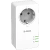 KIT ADAPTOR POWERLINE D-LINK tehnologie AV2, AV1000, pana la 1000Mbps, 1 port Gigabit, priza AC, 2 buc., &quot;DHP-P601AV&quot; (include timbru verde 1.5 lei)