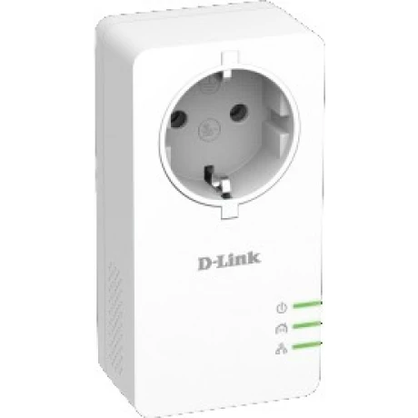 KIT ADAPTOR POWERLINE D-LINK tehnologie AV2, AV1000, pana la 1000Mbps, 1 port Gigabit, priza AC, 2 buc., &quot;DHP-P601AV&quot; (include timbru verde 1.5 lei)