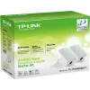 KIT ADAPTOR POWERLINE TP-LINK tehnologie AV,  AV600, pana la 600Mbps, 1 port 10/100Mbps, 2 buc. &quot;TL-PA4010KIT&quot; (include timbru verde 1.5 lei)