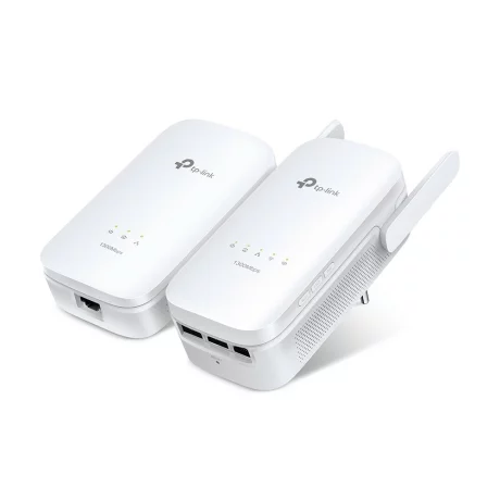 KIT ADAPTOR + Amplificator POWERLINE. AV1200 Gigabit AC, TP-LINK &quot;TL-WPA8630KIT&quot; (include timbru verde 1.5 lei)