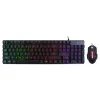 Kit tastatura si mouse gaming SPACER negru SP-GK-01