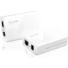 KIT PoE TP-LINK Injector + Splitter, 1 port 10/100Mbps, reglare texiune externa la 12/9/5VDC &quot;TL-PoE200&quot; (include timbru verde 1.5 lei)