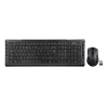 Kit TASTATURA si Mouse A4TECH, &quot;GD-600+G9-500F&quot;, wireless, 104 taste format standard, mouse 1000dpi, 4/1 butoane, negru, &quot;6300F-BK&quot; (include TV 0.75 lei)