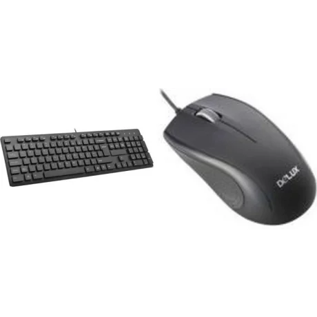 Kit tastatura si mouse DELUX KA150UKIT