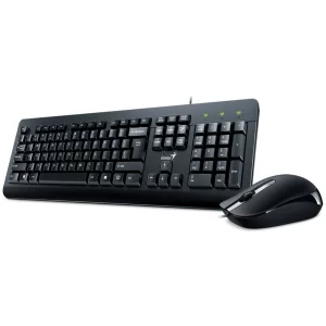 Kit tastatura si mouse cu fir GENIUS KM-160 31330001413