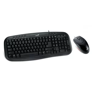 Kit tastatura si mouse cu fir GENIUS Smart KM-200 31330003400