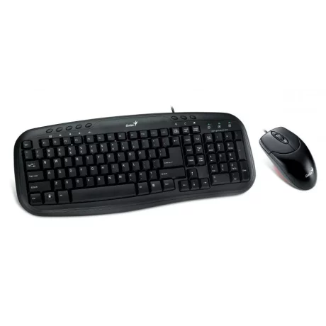 Kit tastatura si mouse cu fir GENIUS Smart KM-200 31330003400