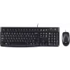 KIT wired LOGITECH USB, tastatura + mouse optic 1000dpi, 3 butoane &quot;B110&quot;, black, &quot;MK120&quot; &quot;920-002563&quot;  (include TV 0.75 lei)