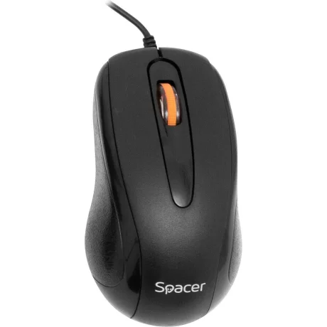 KIT wired SPACER USB, tastatura &quot;SPKB-S62&quot; + mouse optic &quot;SPMO-F01&quot;, black, &quot;SPDS-S6201&quot; 45505412   (include TV 0.75 lei)