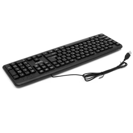 KIT wired SPACER USB, tastatura &quot;SPKB-S62&quot; + mouse optic &quot;SPMO-F01&quot;, black, &quot;SPDS-S6201&quot; 45505412   (include TV 0.75 lei)