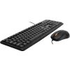 KIT wired SPACER USB, tastatura &quot;SPKB-S62&quot; + mouse optic &quot;SPMO-F01&quot;, black, &quot;SPDS-S6201&quot; 45505412   (include TV 0.75 lei)