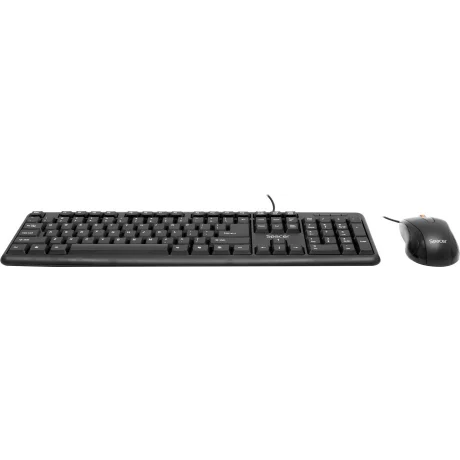 KIT wired SPACER USB, tastatura &quot;SPKB-S62&quot; + mouse optic &quot;SPMO-F01&quot;, black, &quot;SPDS-S6201&quot; 45505412   (include TV 0.75 lei)