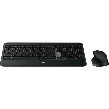 KIT wireless &amp;amp;amp; bluetooth LOGITECH, tastatura wireless + mouse wireless laser, negru, &quot;MX900&quot; &quot;920-008879&quot;  (include TV 0.75 lei)