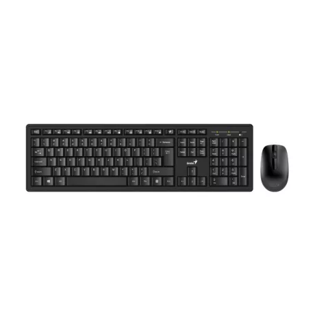 Kit tastatura si mouse wireless GENIUS negru Smart KM-8200 31340003400
