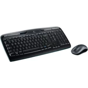 KIT wireless LOGITECH, tastatura wireless multimedia &quot;MK330&quot; + mouse wireless 1000dpi, 3 butoane &quot;M215&quot;, black, &quot;MK330&quot; &quot;920-003999&quot;  (include TV 0.75 lei)