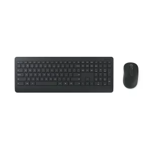 Kit TASTATURA si Mouse Microsoft, &quot;Desktop 900&quot;, wireless, 109 taste format standard, mouse , 3/1 butoane, negru, &quot;PT3-00021&quot; (include TV 0.75 lei)