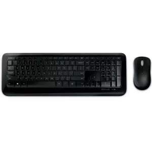 Kit TASTATURA si Mouse Microsoft, &quot;Desktop 850&quot;, wireless, 109 taste format standard, mouse , 3/1 butoane, negru, &quot;PY9-00015&quot; (include TV 0.75 lei)