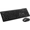 KIT wireless SPACER, tastatura wireless + mouse wireless, black, SPDS-1100