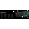 KIT wireless SPACER, tastatura wireless + mouse wireless, black, SPDS-1100