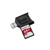 CARD READER  KINGSTON, 64 GB, SDXC, clasa 10, standard UHS-II U3, &quot;MLPR2/64GB&quot;