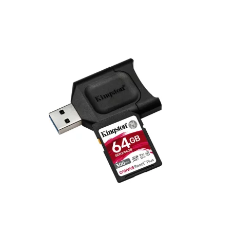 CARD READER  KINGSTON, 64 GB, SDXC, clasa 10, standard UHS-II U3, &quot;MLPR2/64GB&quot;