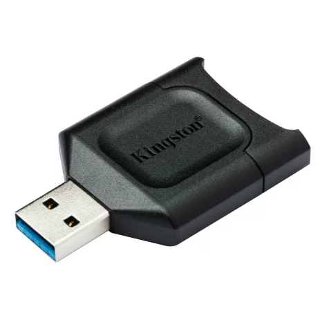 CARD READER extern KINGSTON, interfata USB 3.0, citeste/scrie: SD, micro SD, plastic, negru, &quot;MLP&quot;
