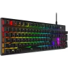 TASTATURA KINGSTON - gaming, &quot;HYPERX Alloy&quot;, cu fir, 104 taste, format standard , mecanica, switch HyperX, USB, negru, &quot;HX-KB6AQX-US&quot; (include TV 0.75 lei)