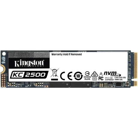 SSD KINGSTON, KC2500, 250 GB, M.2, PCIe Gen3.0 x4, 3D TLC Nand, R/W: 3500/2900 MB/s, &quot;SKC2500M8/250G&quot;