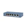 SWITCH PoE HIKVISION,  port 10/100 x 4, unmanaged, nerackabil, carcasa metalica, &quot;DS-3E0106HP-E&quot;