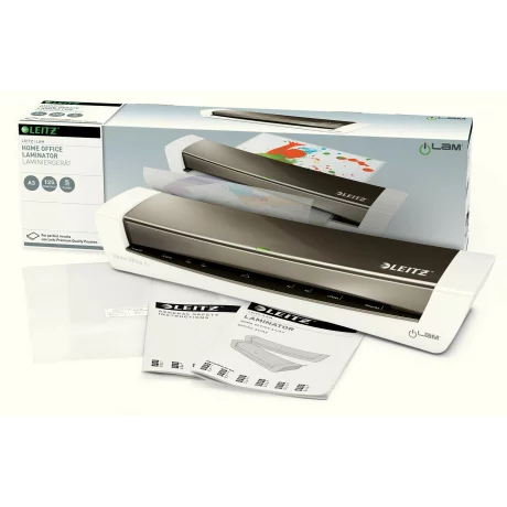 Laminator Leitz iLAM A3 Home Office, gri, &quot;74400089&quot;