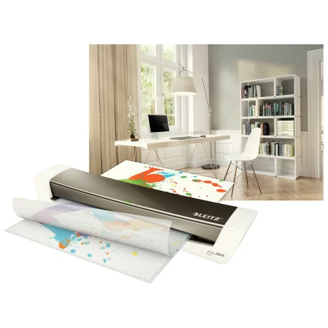 Laminator Leitz iLAM A3 Home Office, gri, &quot;74400089&quot;