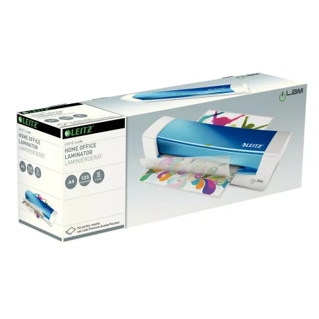 Laminator Leitz iLAM A4 Home Office, albastru, &quot;73680036&quot;