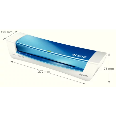 Laminator Leitz iLAM A4 Home Office, albastru, &quot;73680036&quot;