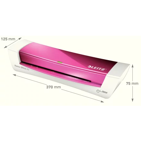 Laminator Leitz iLAM A4 Home Office, roz, &quot;73680023&quot;