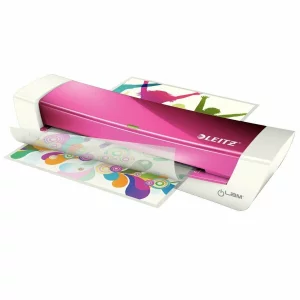 Laminator Leitz iLAM A4 Home Office, roz, &quot;73680023&quot;