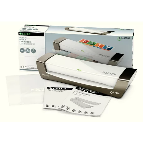 Laminator Leitz iLAM A4 Office, argintiu, &quot;72510084&quot;